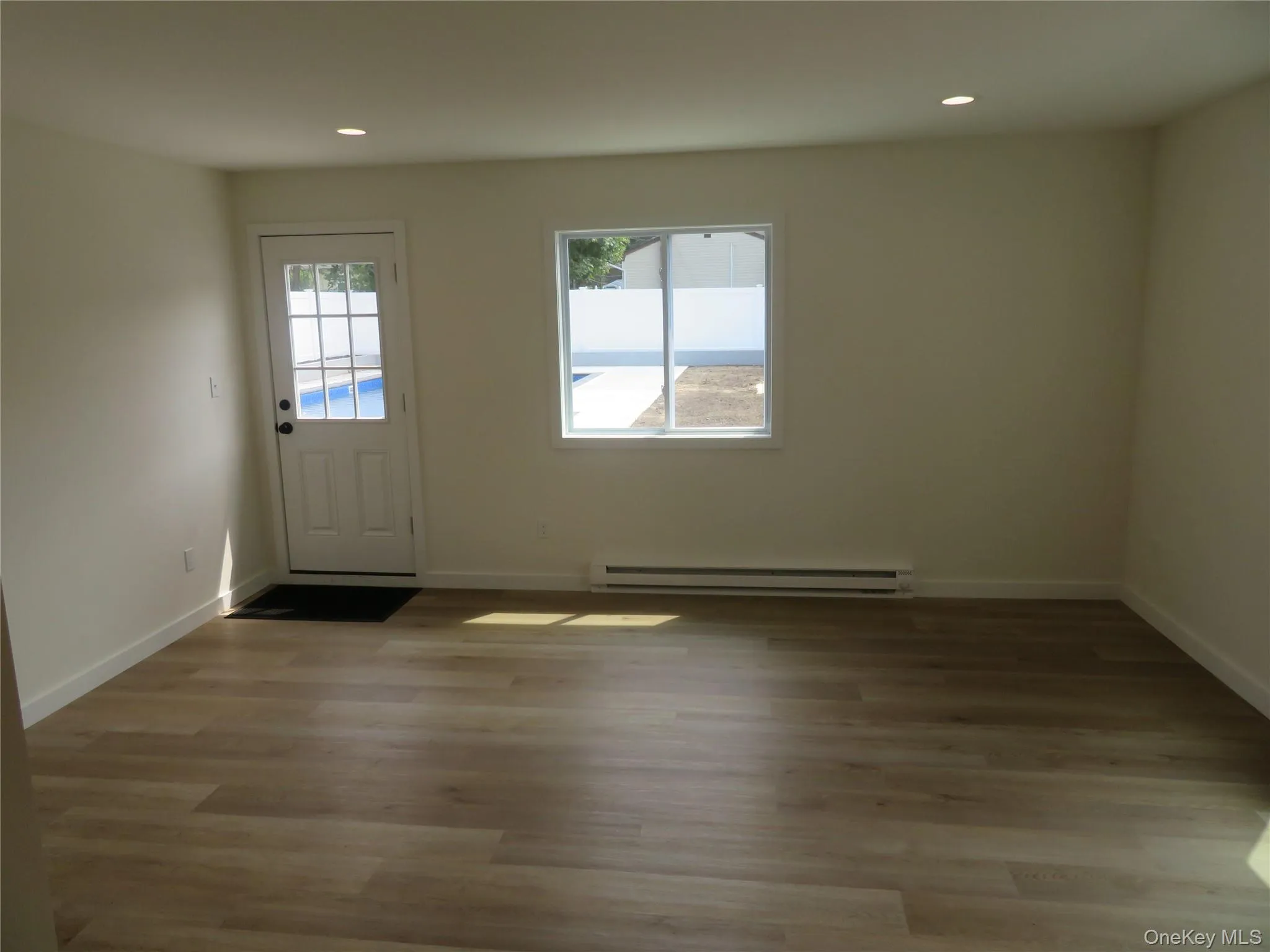 Sunken family room Sunken family room