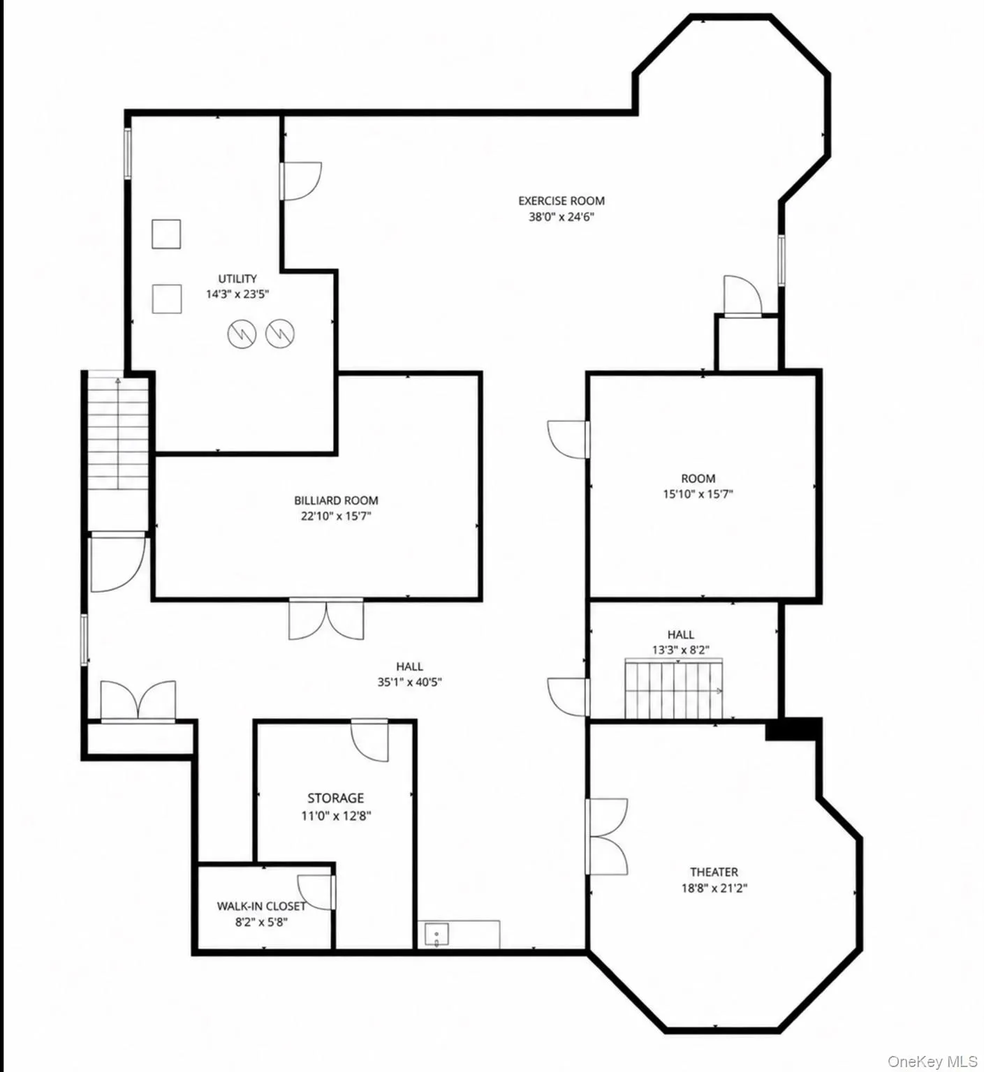 Full basement with 8 foot ceiling, height, outside entrance, & utilities, Full basement with 8 foot ceiling, height, outside entrance, & utilities,