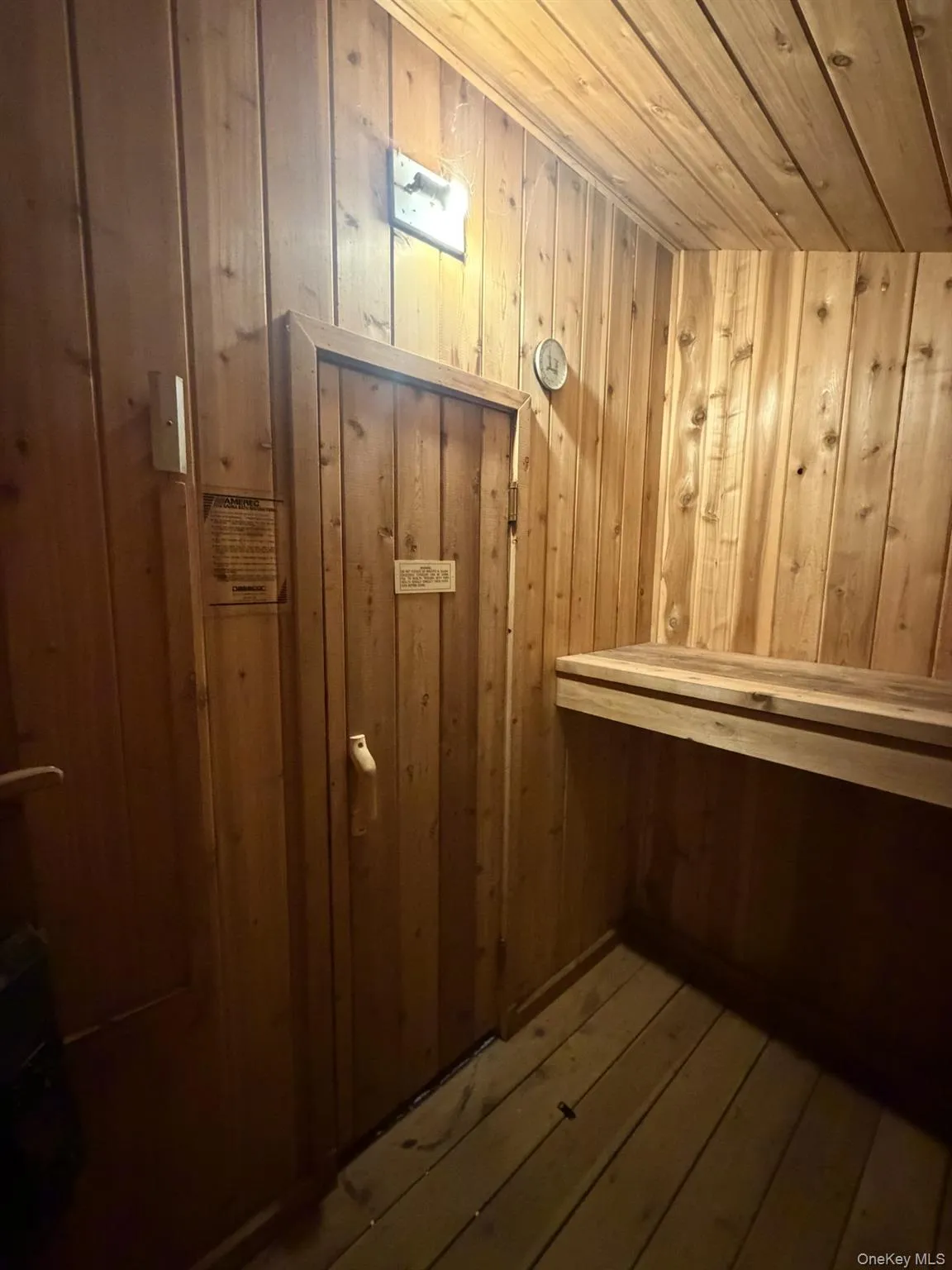 Sauna in basement Sauna in basement