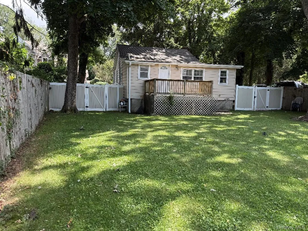 Large Back yard Large Back yard