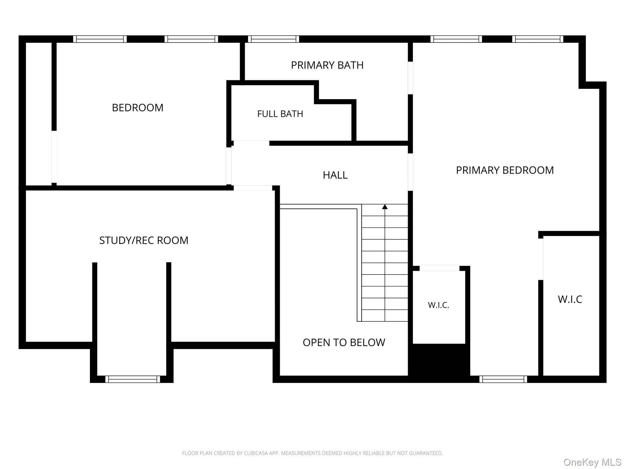 Second floor, floor plan. Second floor, floor plan.