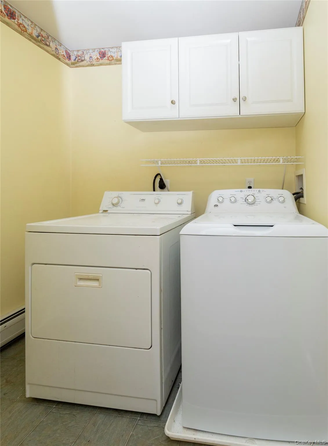 Convenient first floor laundry closet. Convenient first floor laundry closet.