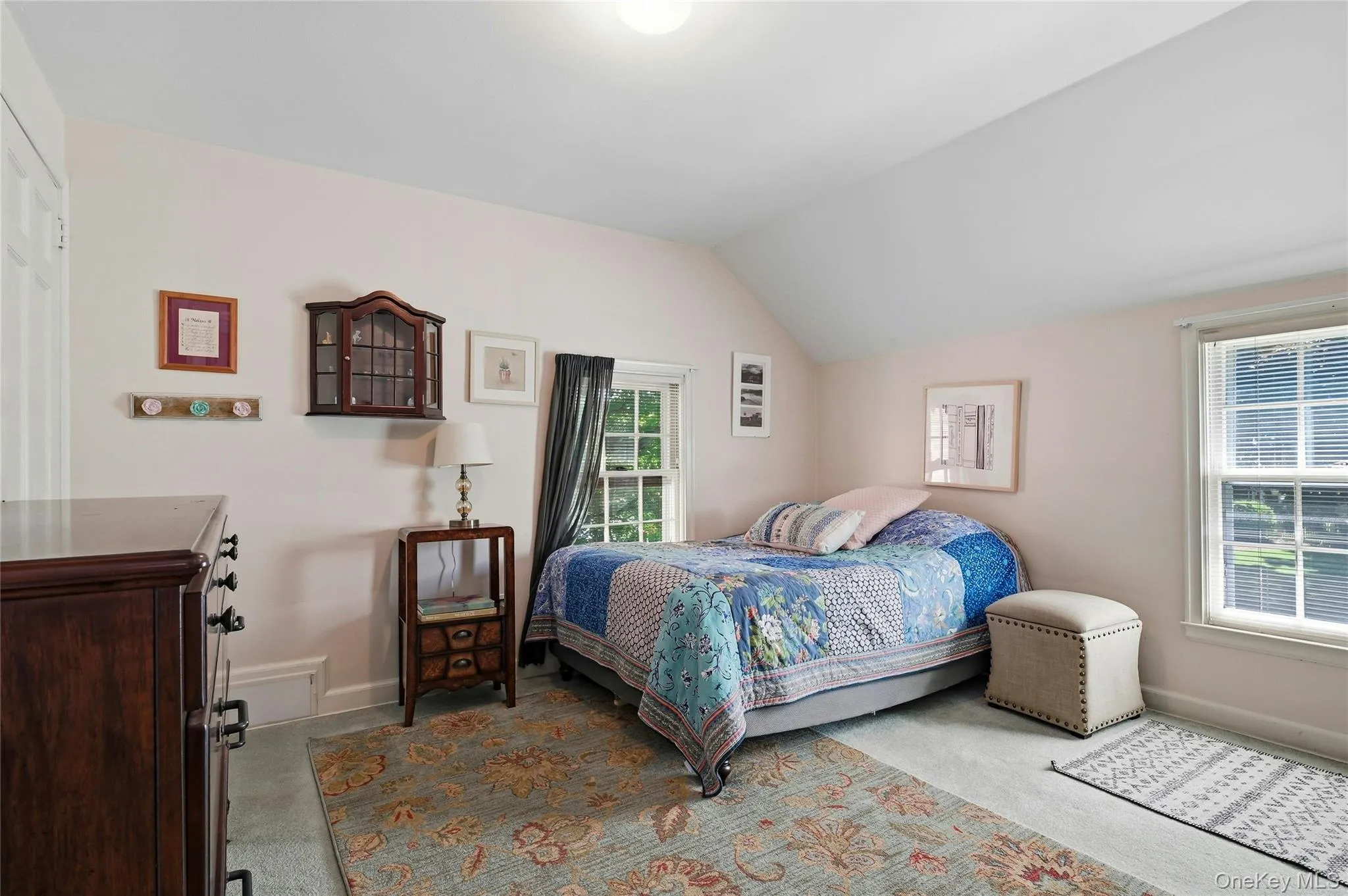 Corner Room with Wood Floors Corner Room with Wood Floors
