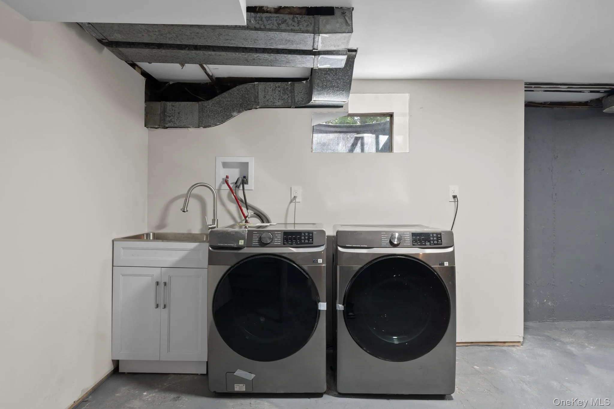 Basement Laundry Area Basement Laundry Area