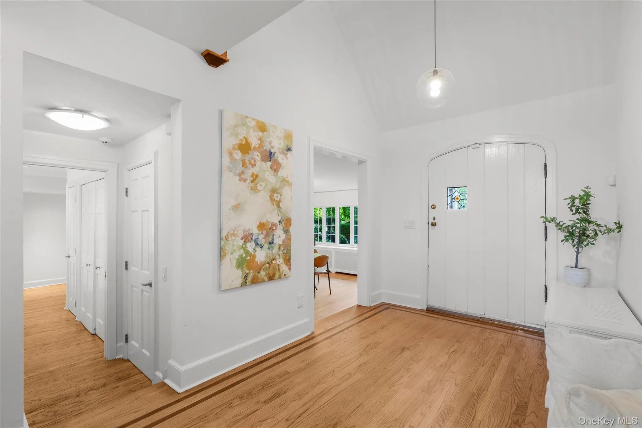 Leaving living room and office towards dining room & kitchen Leaving living room and office towards dining room & kitchen
