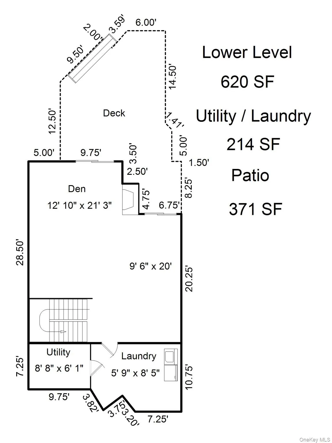 Lower 620 SF Lower 620 SF