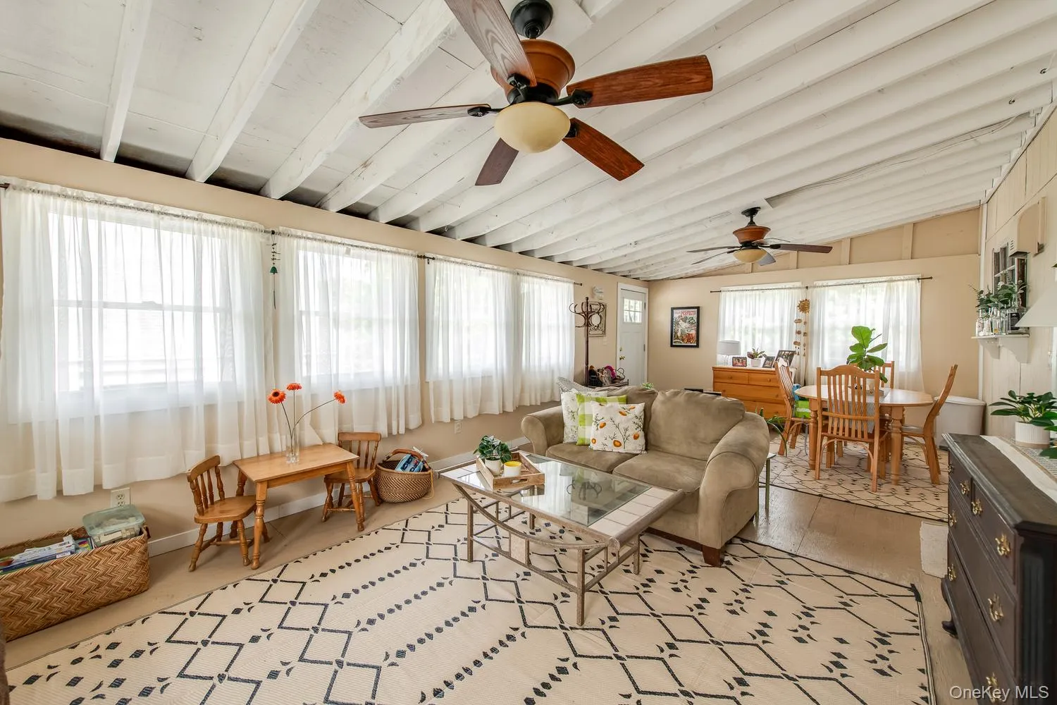 Enclosed back porch Enclosed back porch
