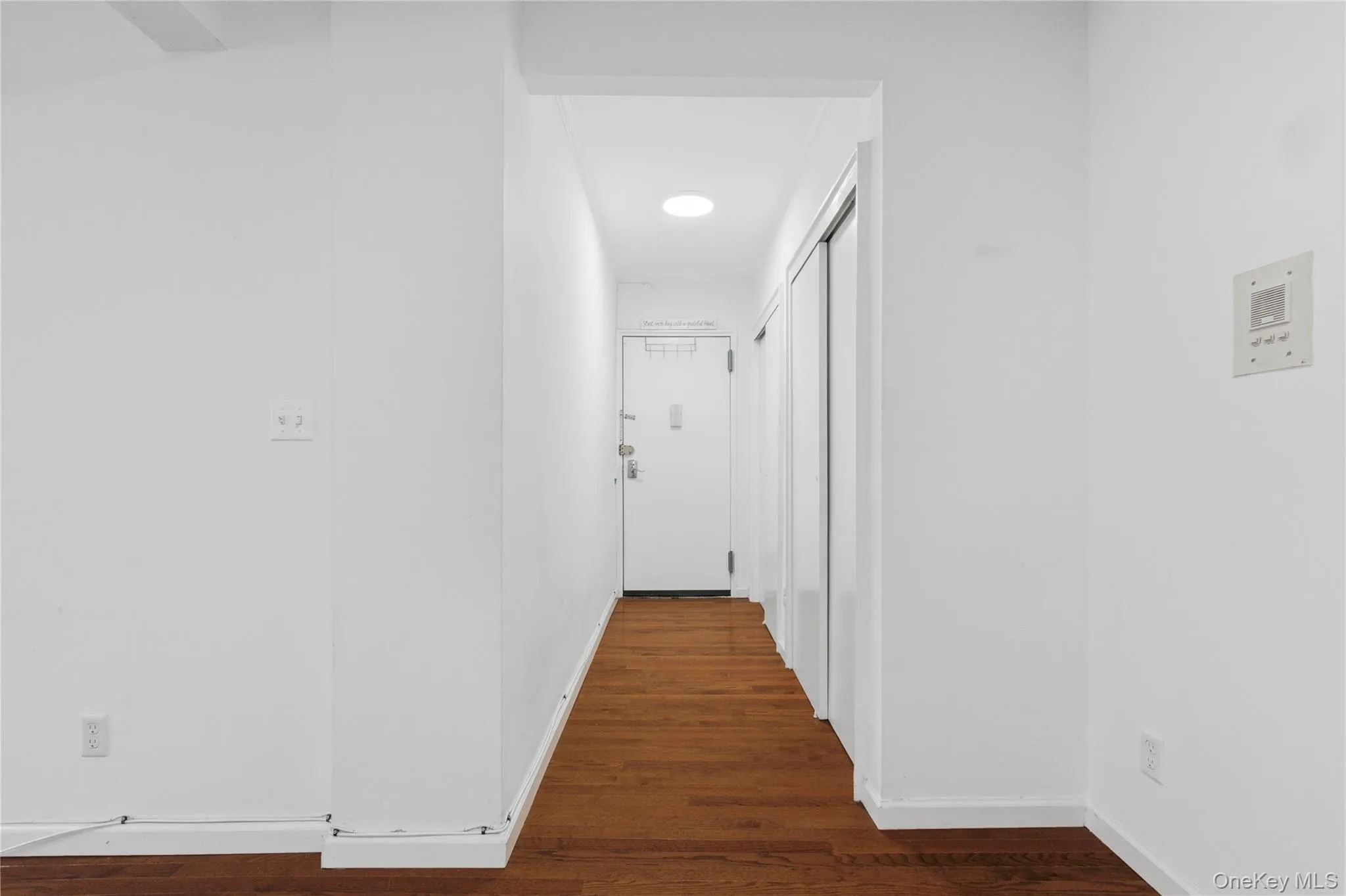 Entry hall into unit Entry hall into unit