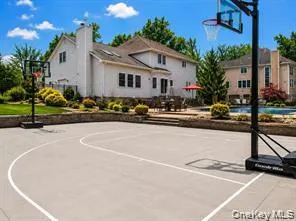 Hardscaped sport court Hardscaped sport court
