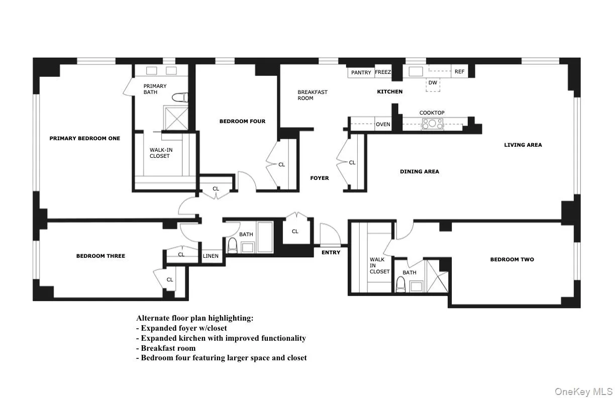Alternate floor plan Alternate floor plan