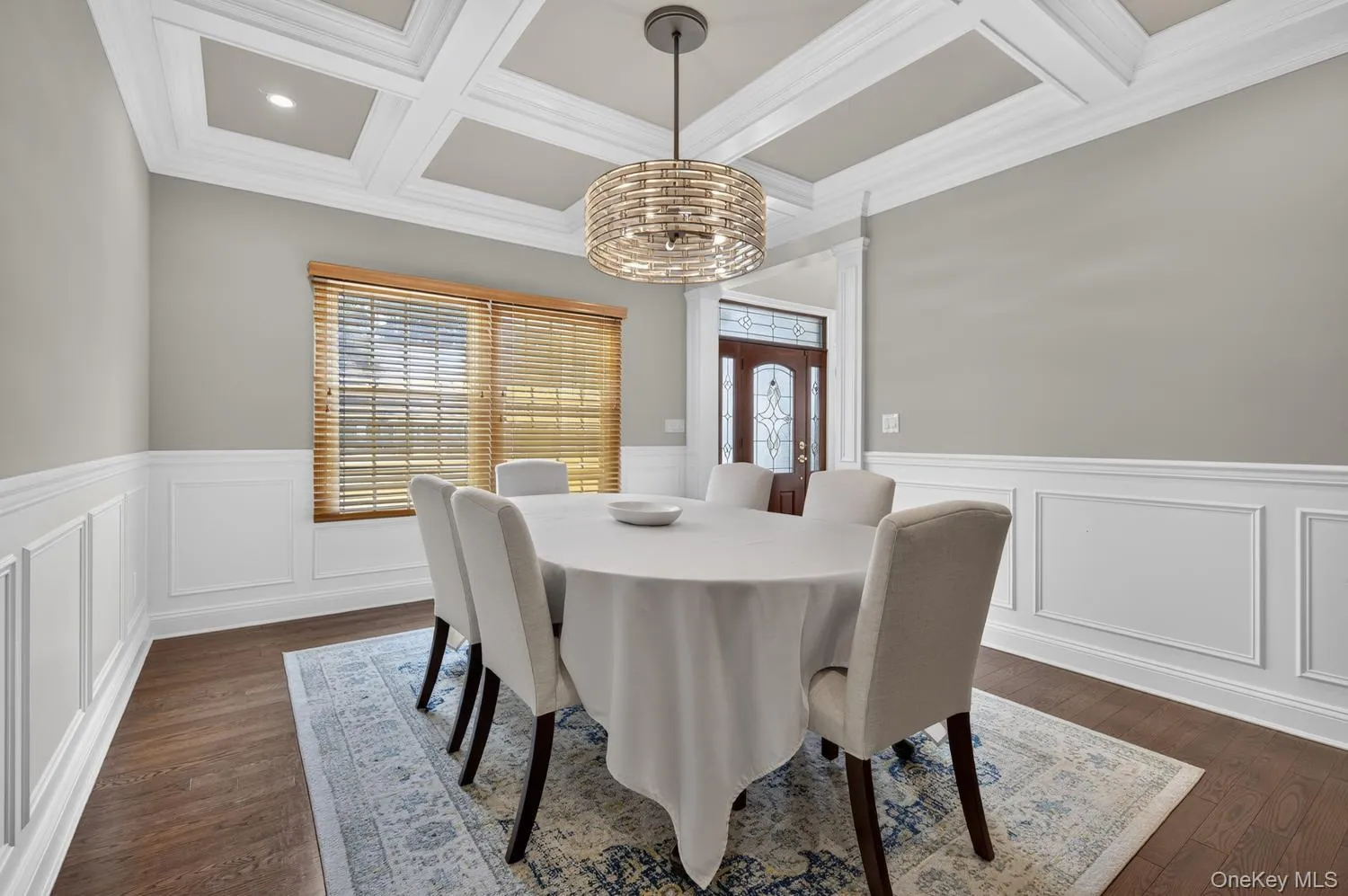 View of Dining Room off of Entrance Foyer View of Dining Room off of Entrance Foyer