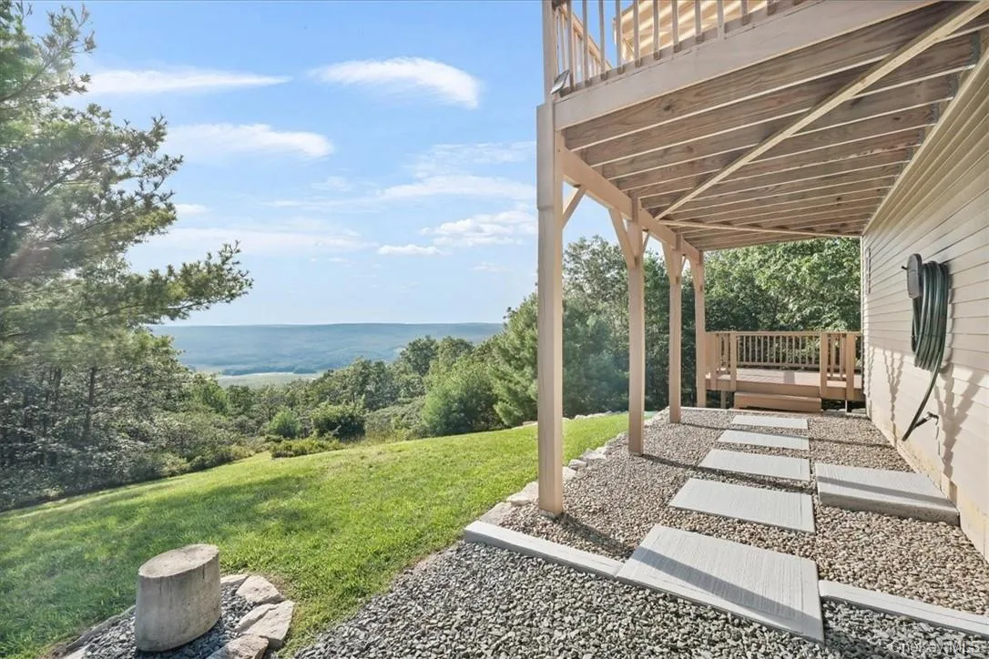 with & Walkway to the Deck & Entrance door with & Walkway to the Deck & Entrance door