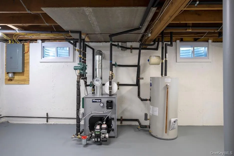 new furnace/hot water storage tank new furnace/hot water storage tank