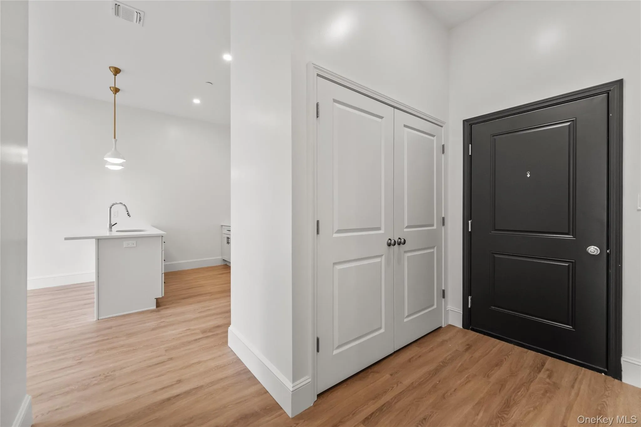 Front Entrance of Unit with Large Hall closet Front Entrance of Unit with Large Hall closet