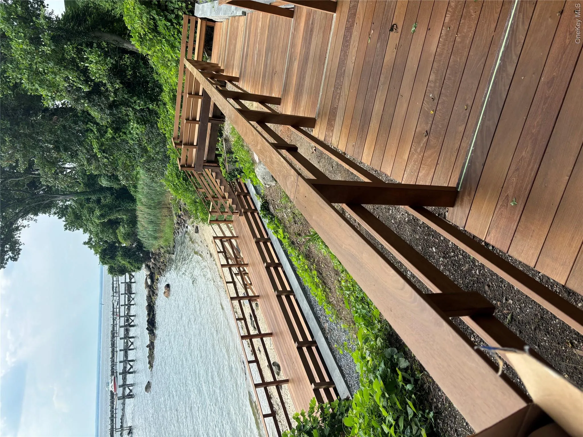 Deck to beach Deck to beach