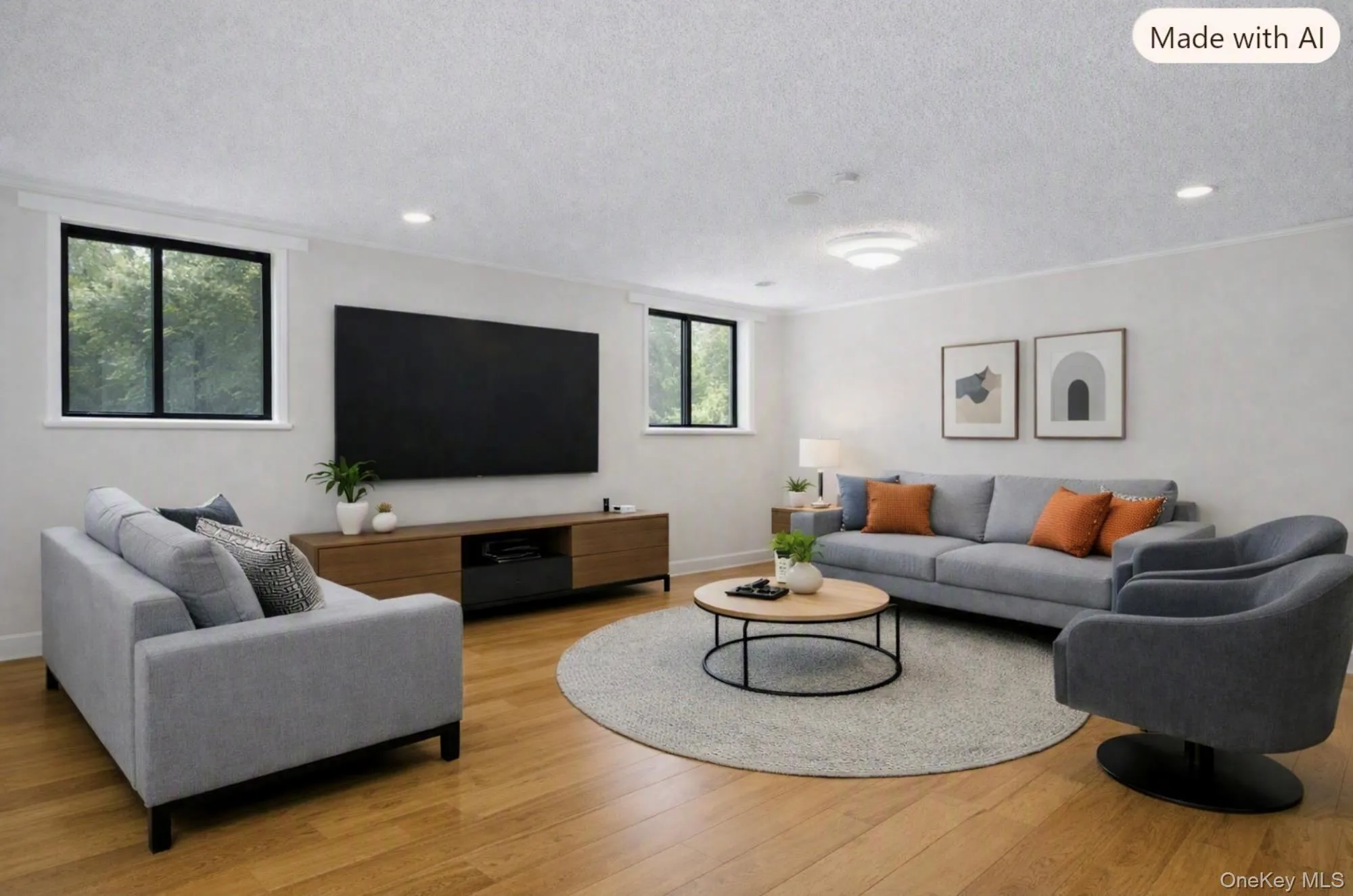 Bonus finished lower level virtually staged. Bonus finished lower level virtually staged.