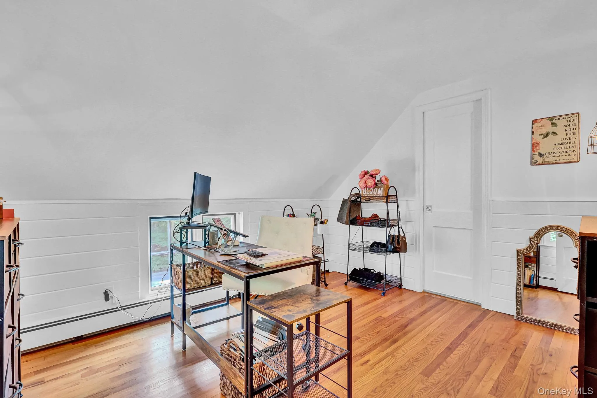 Bedroom #3 of Office/Sitting Room With Hardwood Floors & Adjoining Bath Bedroom #3 of Office/Sitting Room With Hardwood Floors & Adjoining Bath
