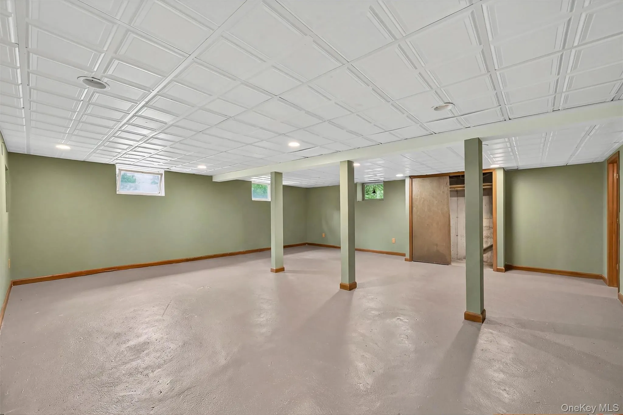 partially finished basement partially finished basement