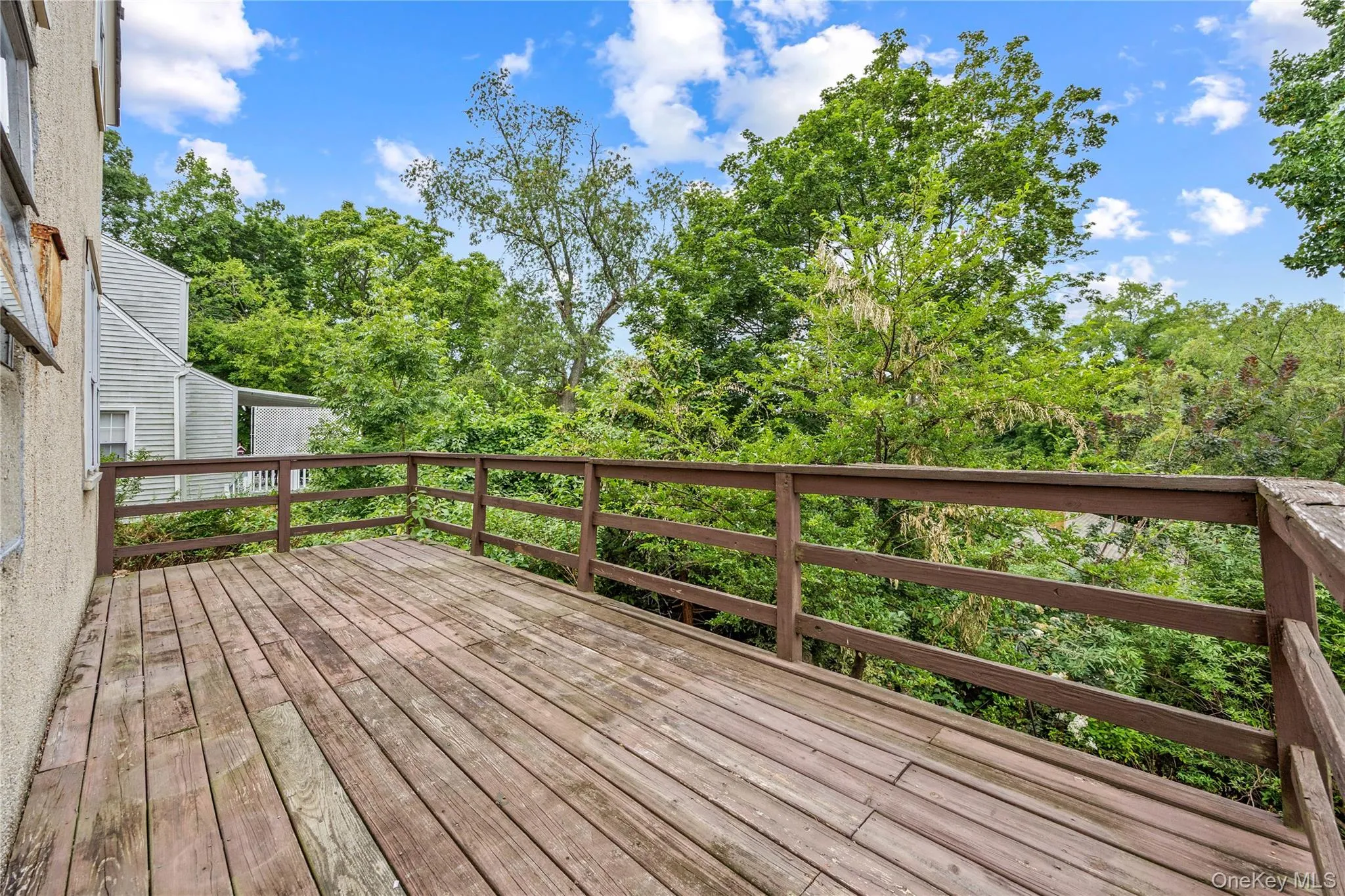 Back deck. Back deck.