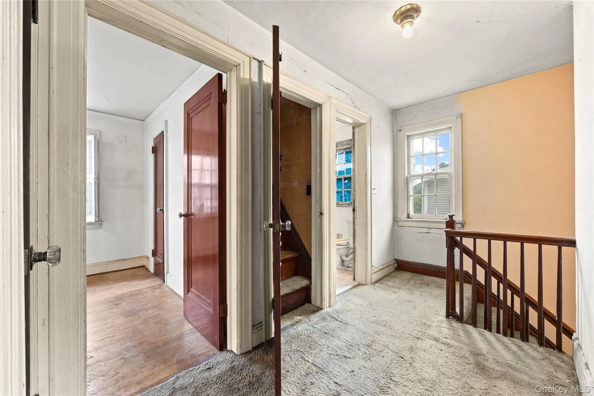 Second floor landing. Second floor landing.