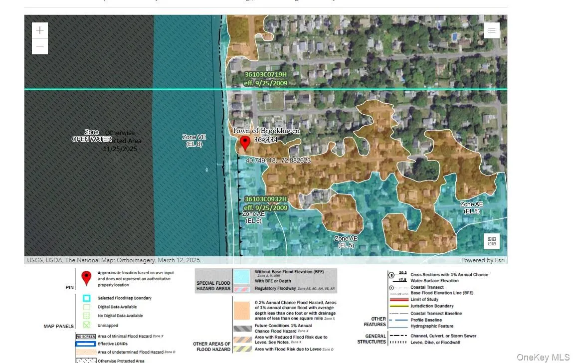 FEMA listed this area as a 0.2% annual chance flood hazard. Seller does NOT pay flood insurance as never needed. FEMA listed this area as a 0.2% annual chance flood hazard. Seller does NOT pay flood insurance as never needed.