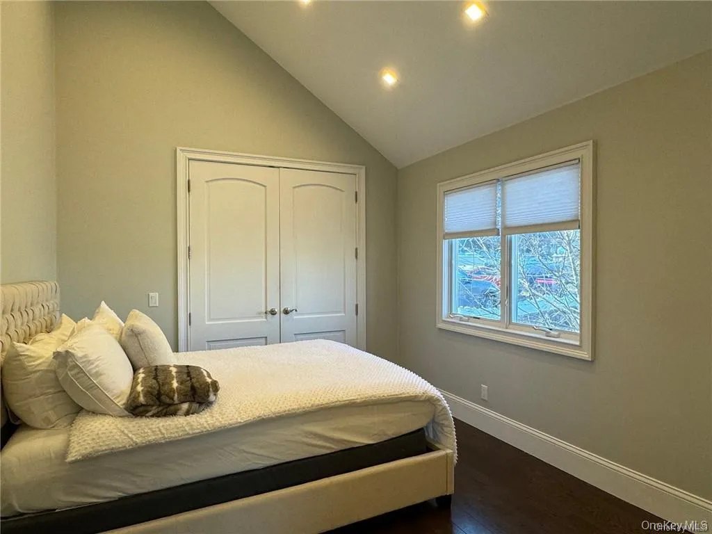 Bedroom with large closet Bedroom with large closet