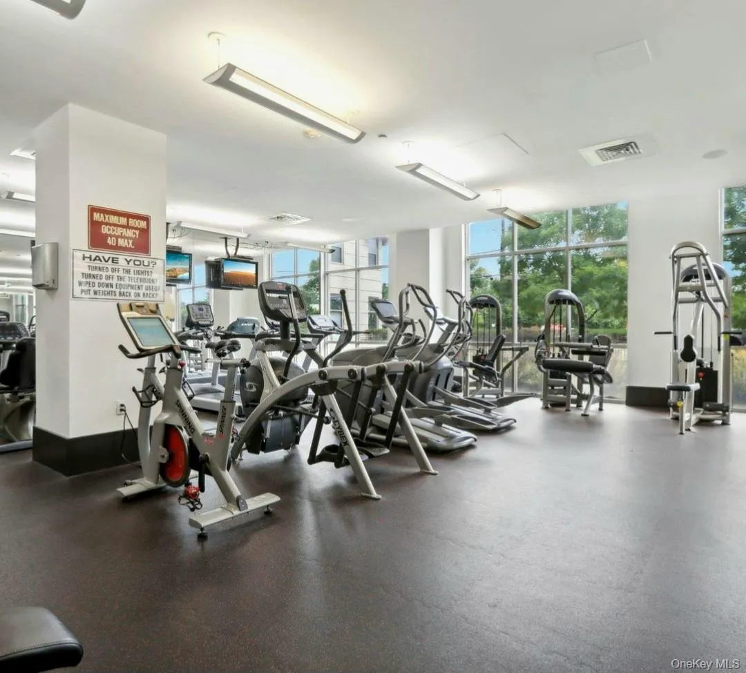 Resident fitness center Resident fitness center