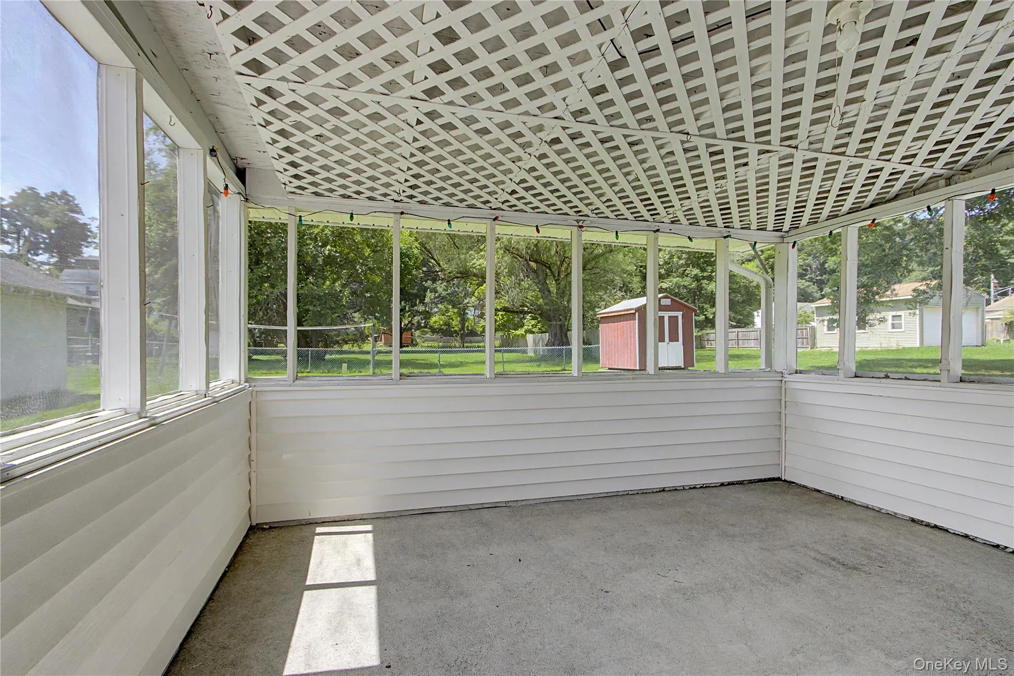 Screened porch Screened porch