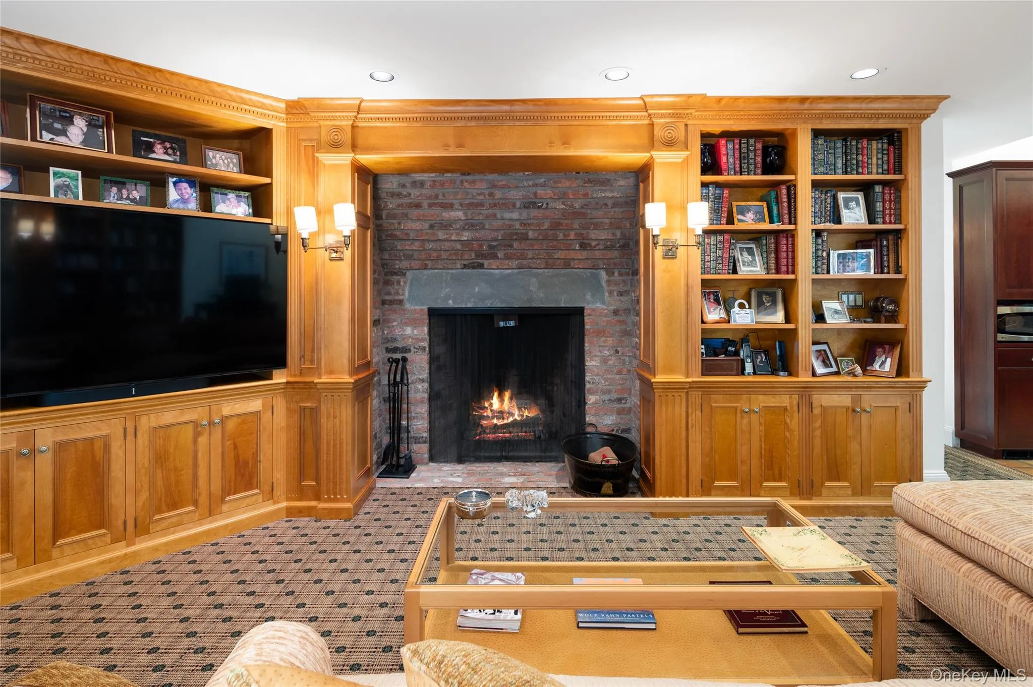Custom oversized fireplace. Custom oversized fireplace.
