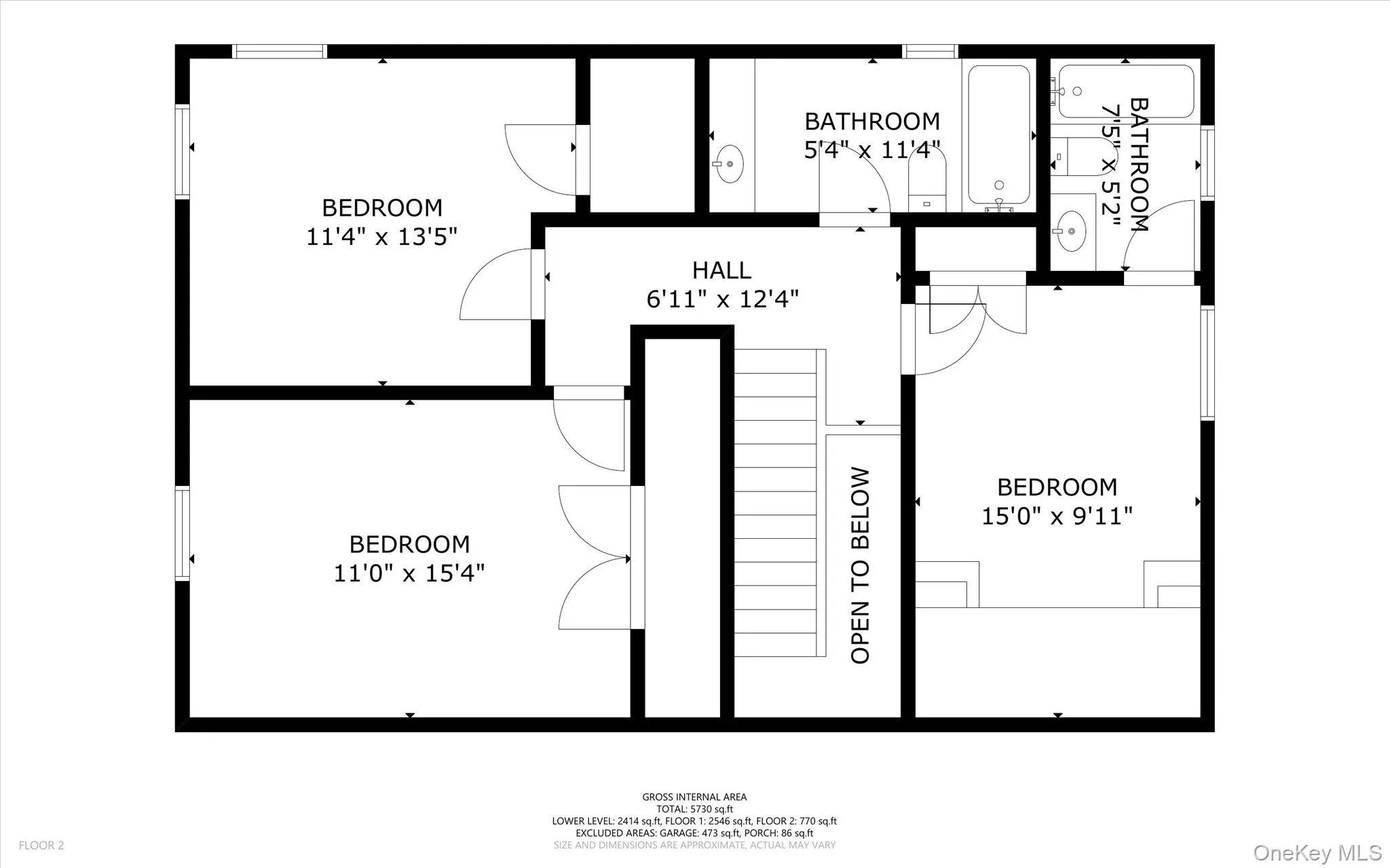 Second floorView as an estimate only. Second floorView as an estimate only.