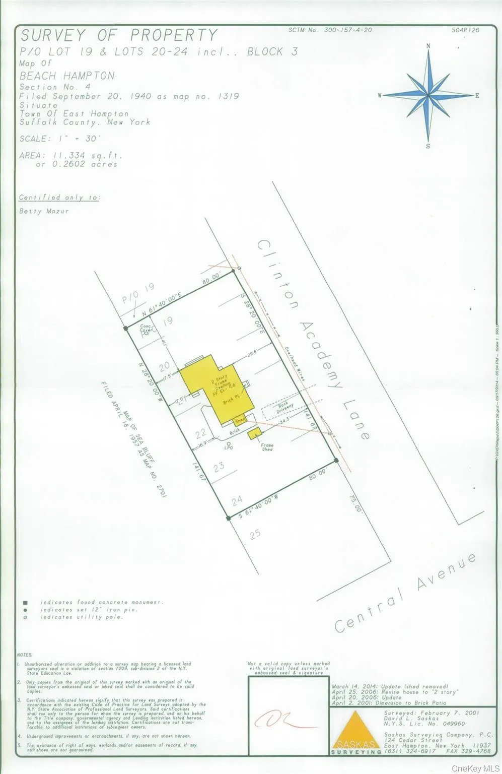 Nice wide lot for privacy