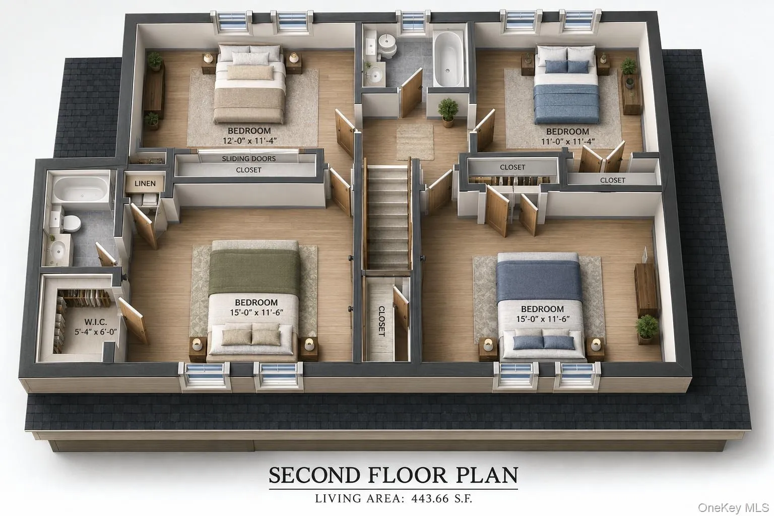 3D Rendering of 2nd fl 3D Rendering of 2nd fl