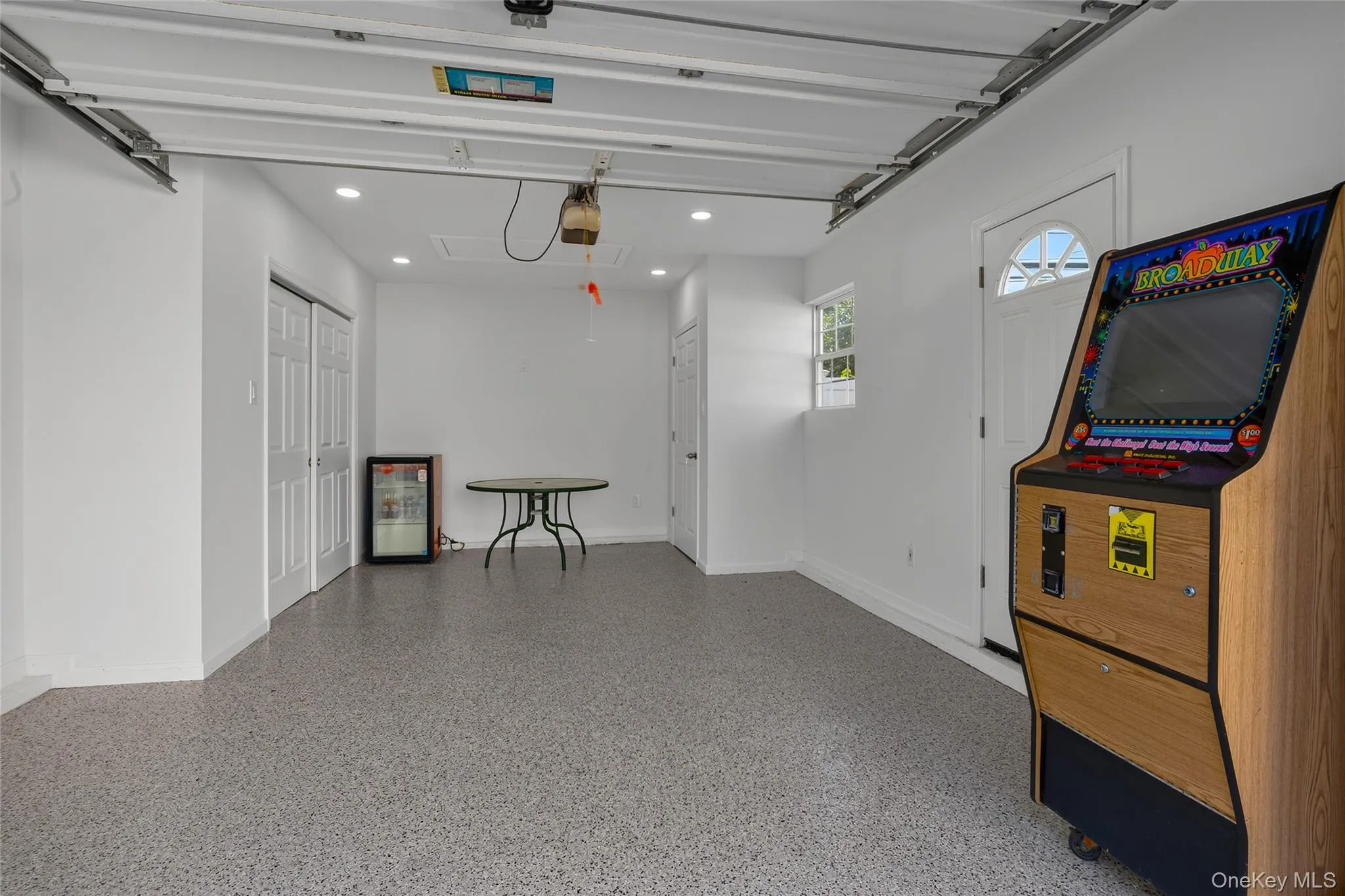 Garage interior Garage interior