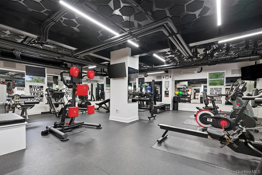 Newly added, modern fitness center Newly added, modern fitness center