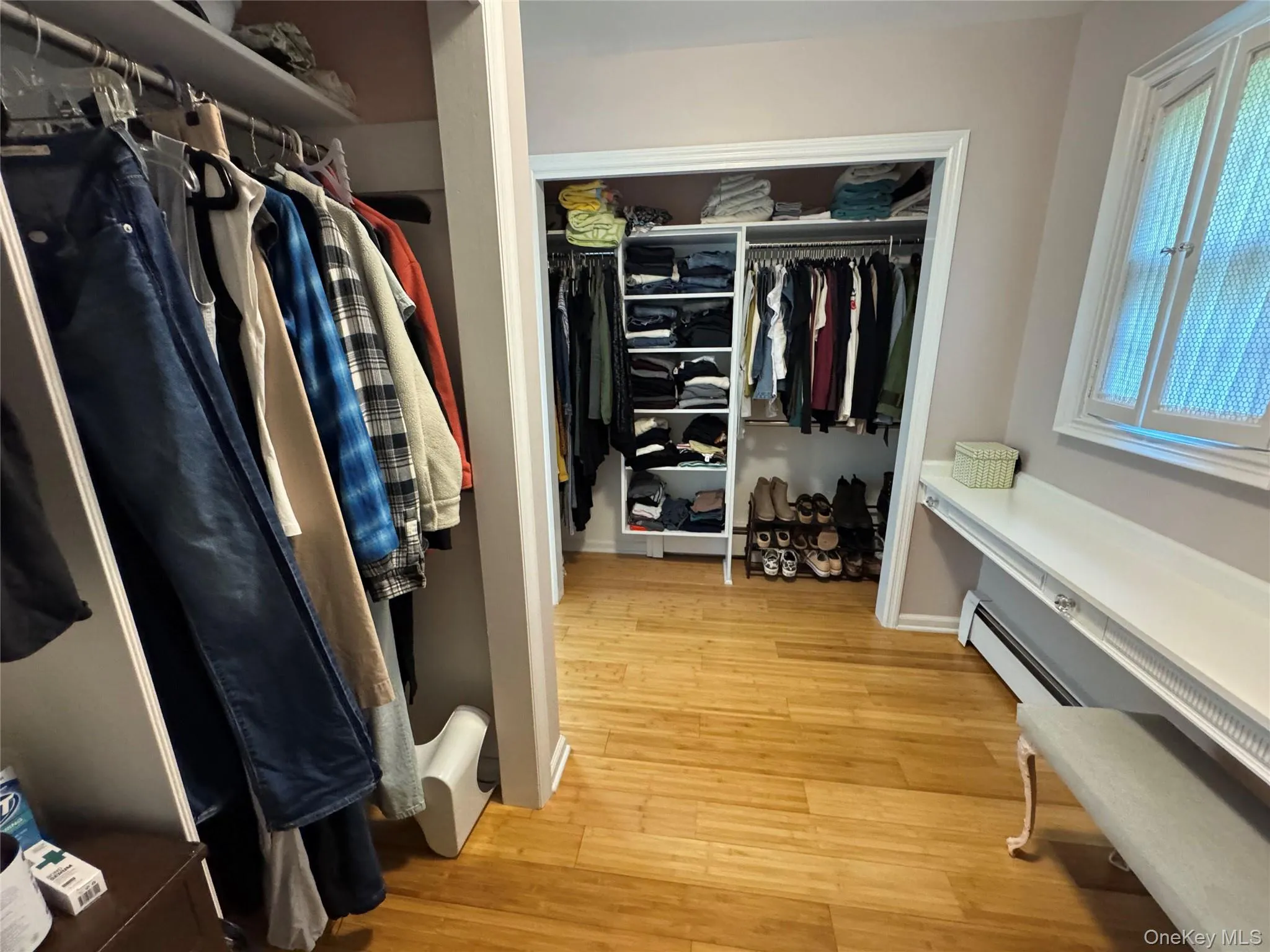 Primary Walk in closet Primary Walk in closet