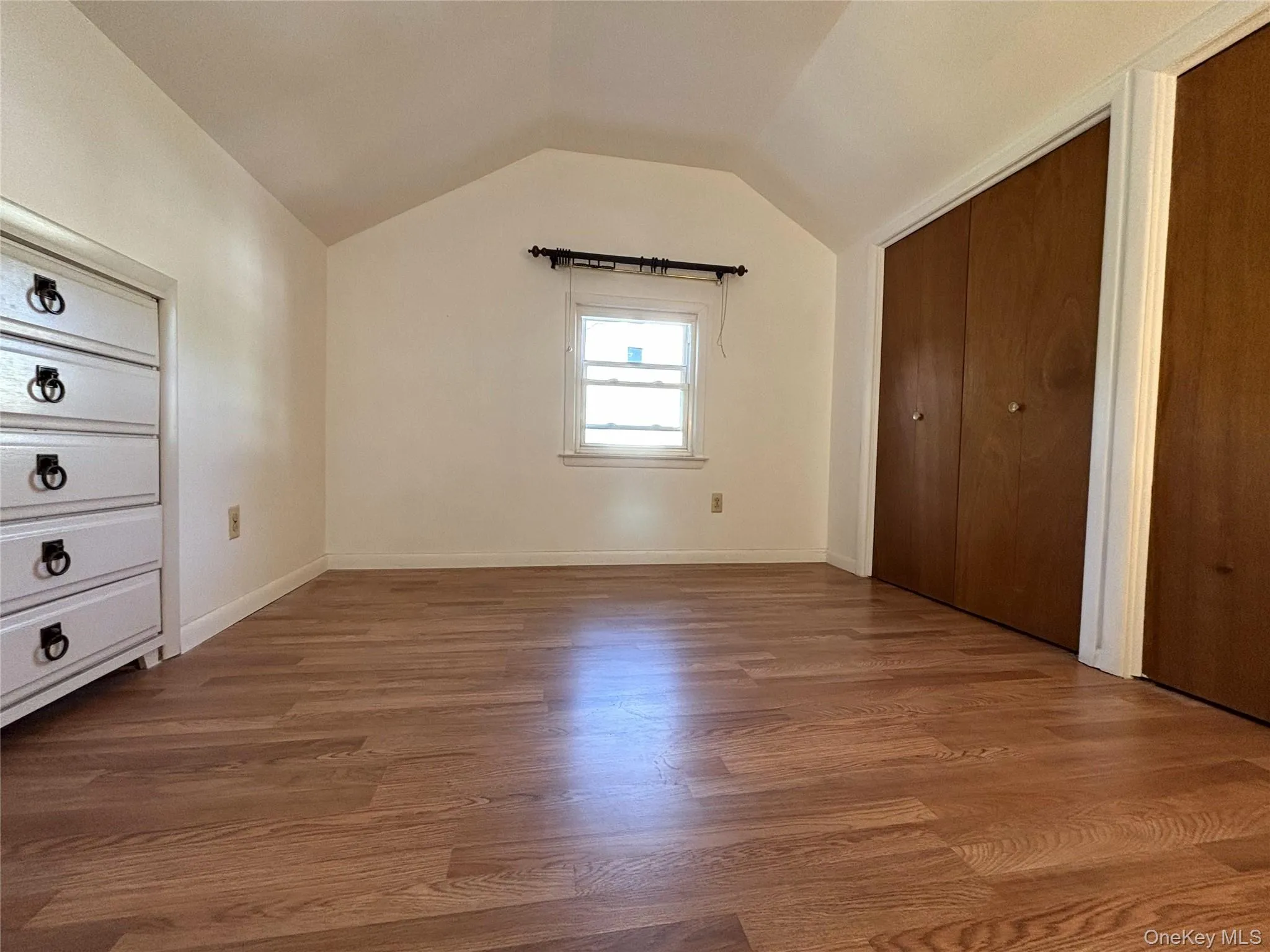 Cozy finished upper-level bedroom, ideal for a child, guest, or home office. Cozy finished upper-level bedroom, ideal for a child, guest, or home office.