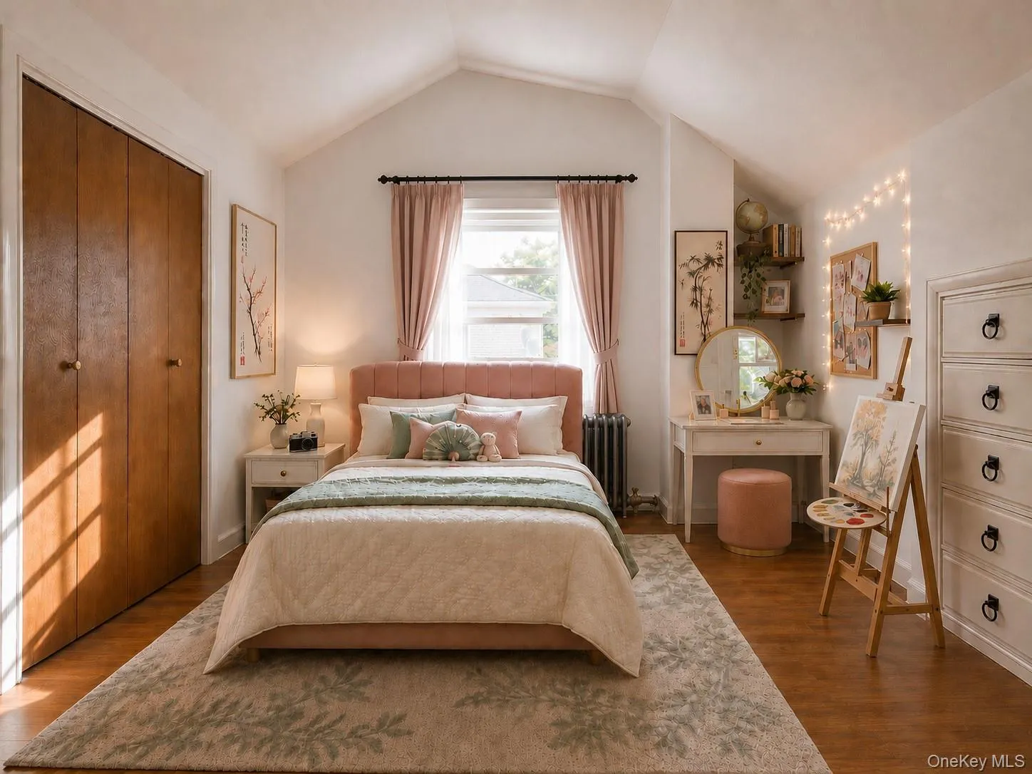 Bright upper-level bedroom with natural light. (Virtual Staged) Bright upper-level bedroom with natural light. (Virtual Staged)