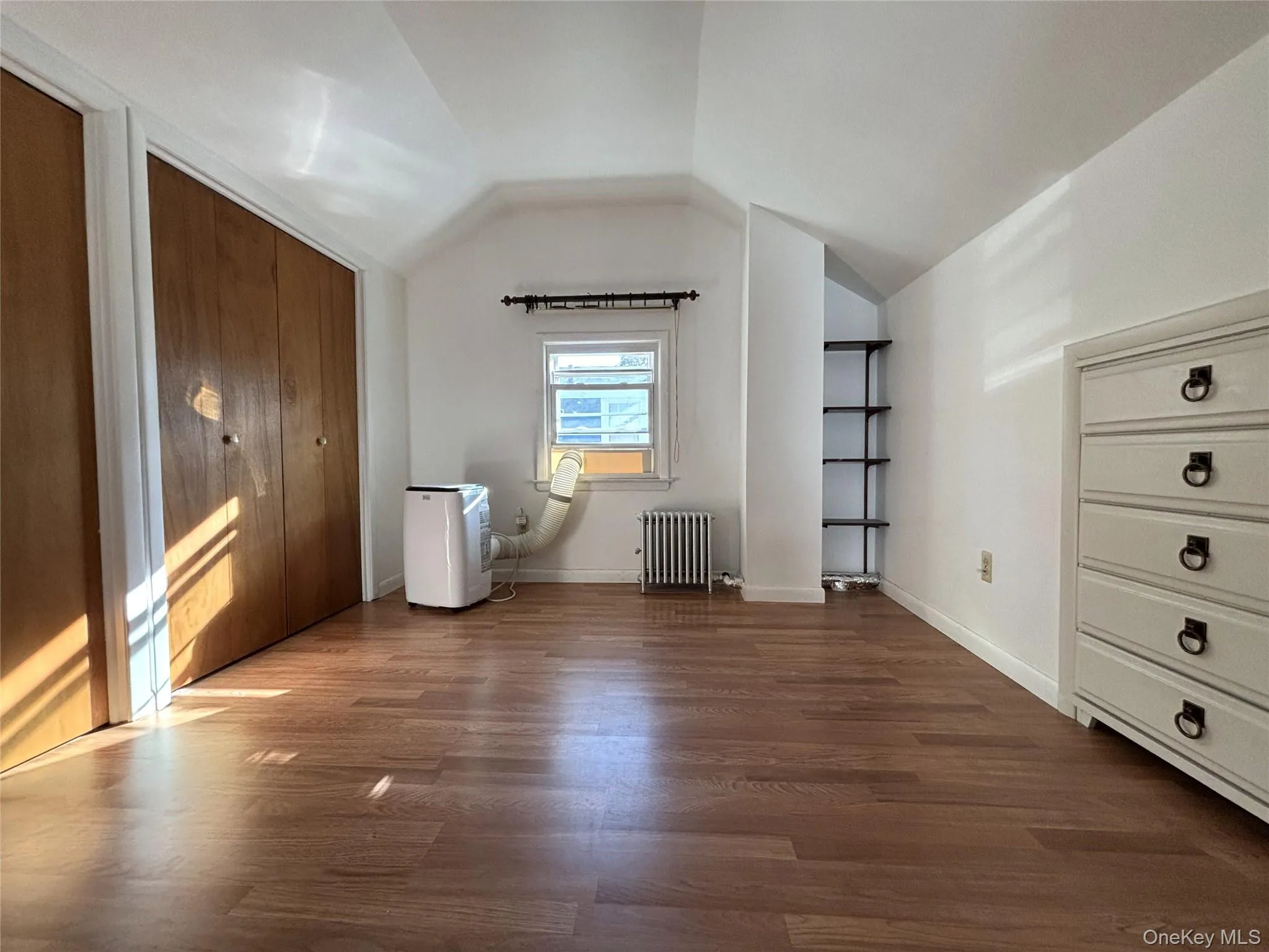 Comfortable finished upper-level bedroom with flexible use Comfortable finished upper-level bedroom with flexible use