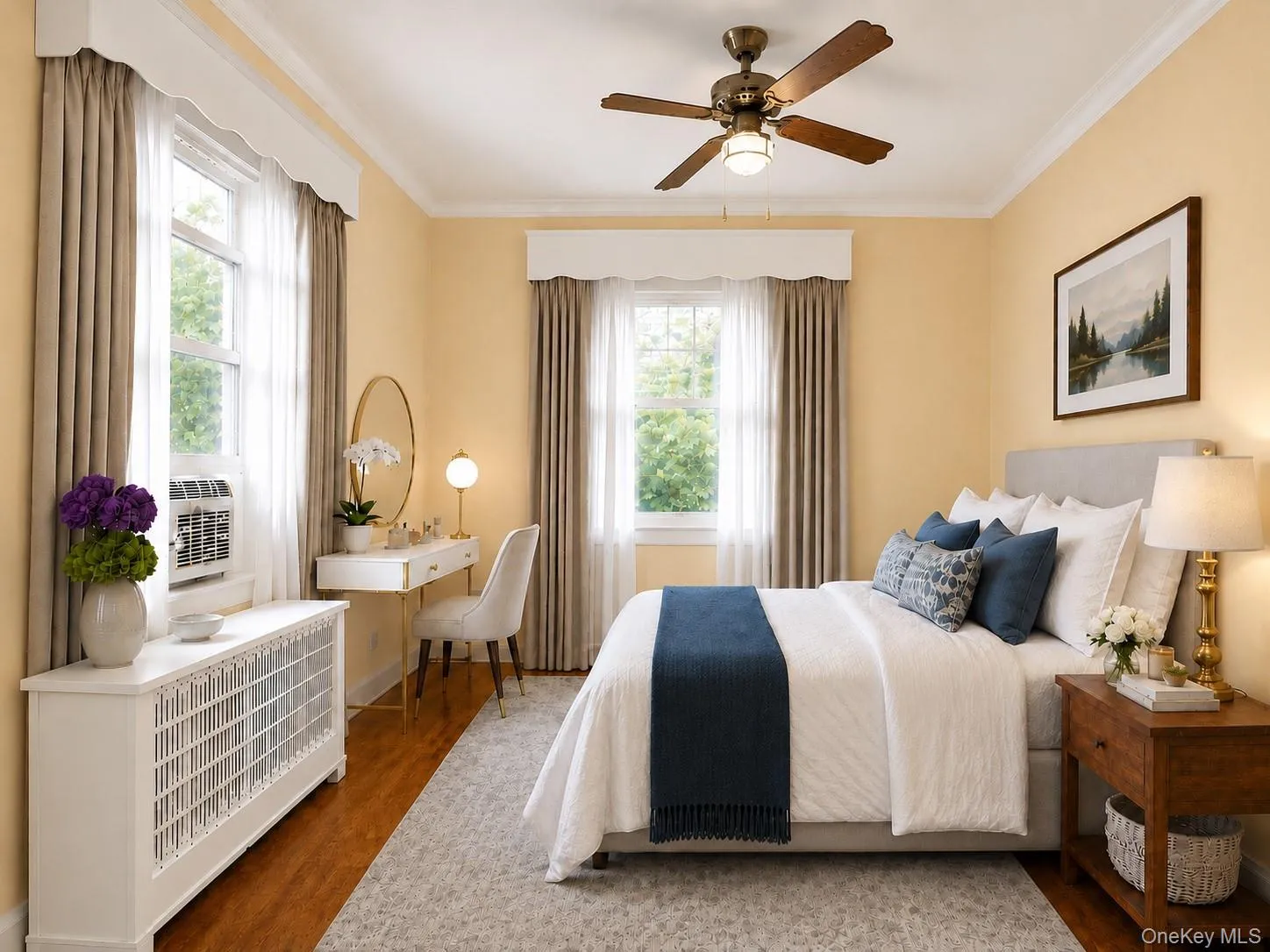 Comfortable primary bedroom with natural light.(Virtual Staged) Comfortable primary bedroom with natural light.(Virtual Staged)