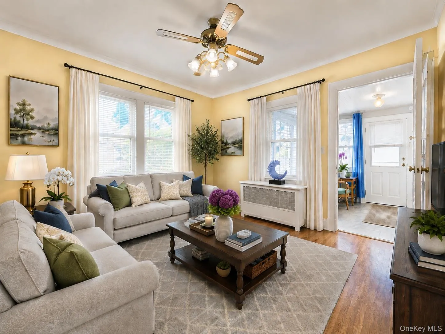 Comfortable living room filled with natural light.(Virtual Staged) Comfortable living room filled with natural light.(Virtual Staged)