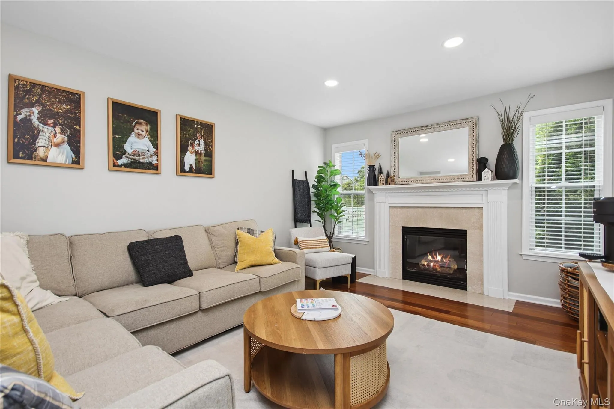 Family Room w/ gas fireplace Family Room w/ gas fireplace