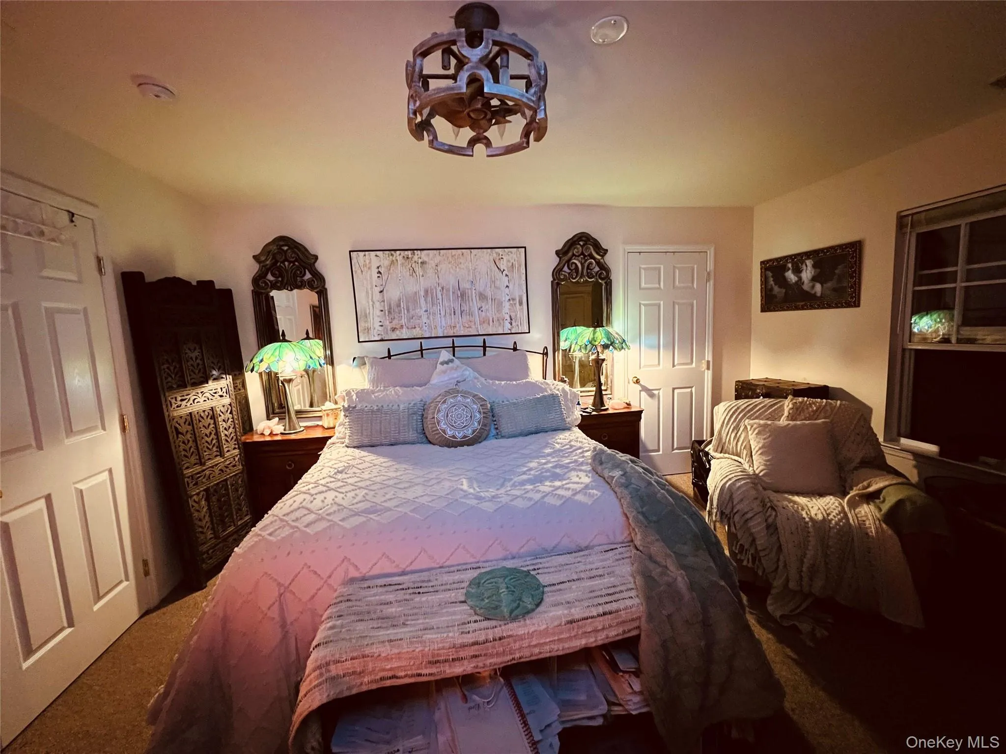 Primary bedroom with walk in closet Primary bedroom with walk in closet