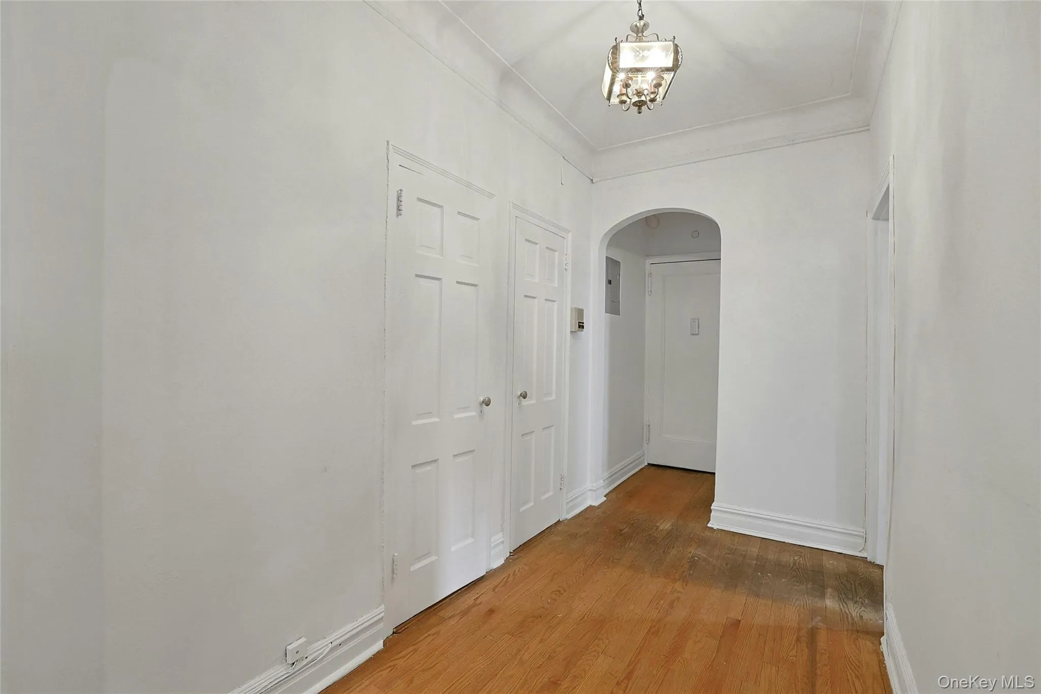 Additional view of the entry gallery highlighting the unit’s generous storage and classic details. Additional view of the entry gallery highlighting the unit’s generous storage and classic details.