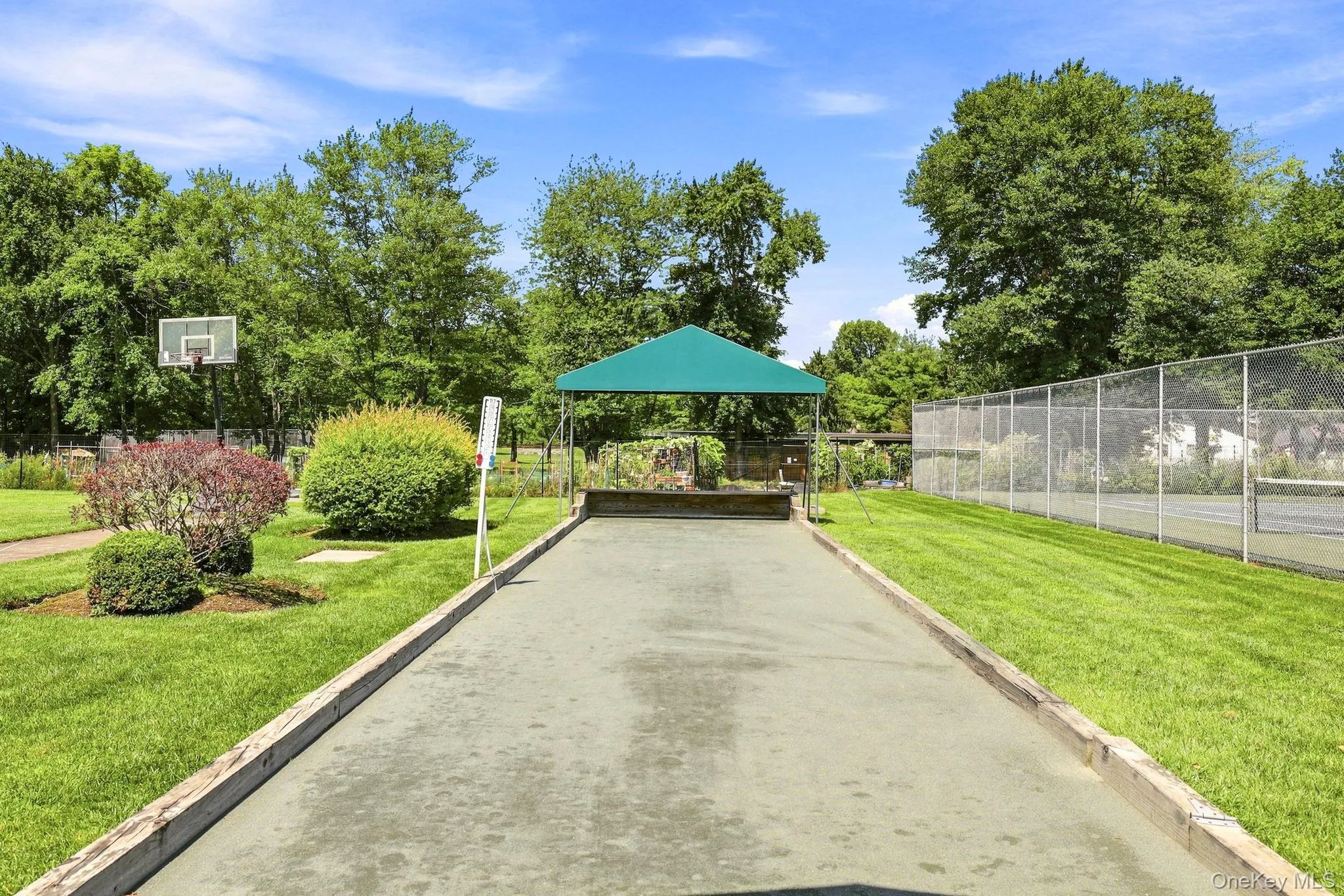 Bocce court Bocce court