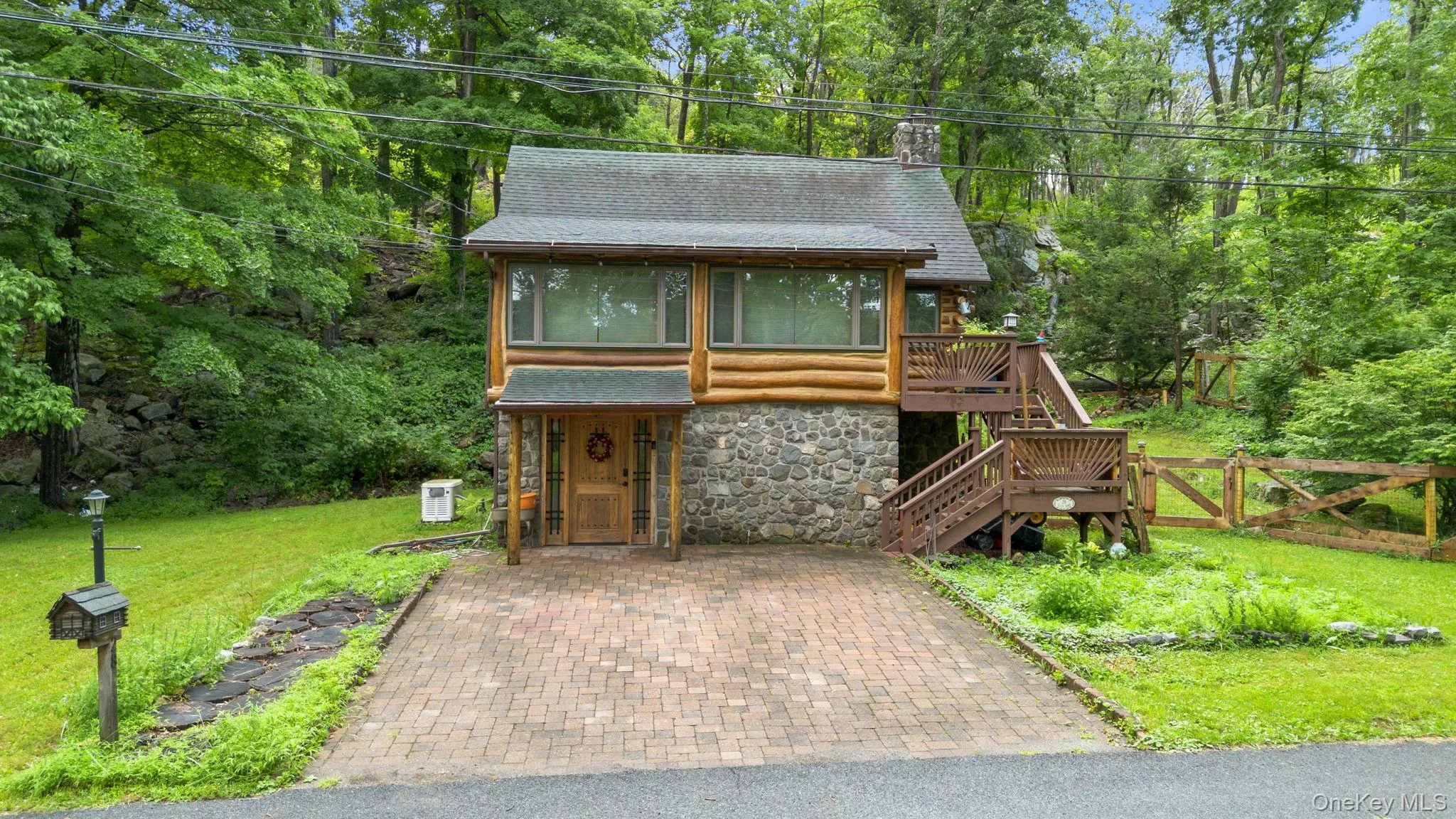 Authentic American chestnut log cabin located in the desirable Forest Knolls community on Greenwood Lake. Authentic American chestnut log cabin located in the desirable Forest Knolls community on Greenwood Lake.