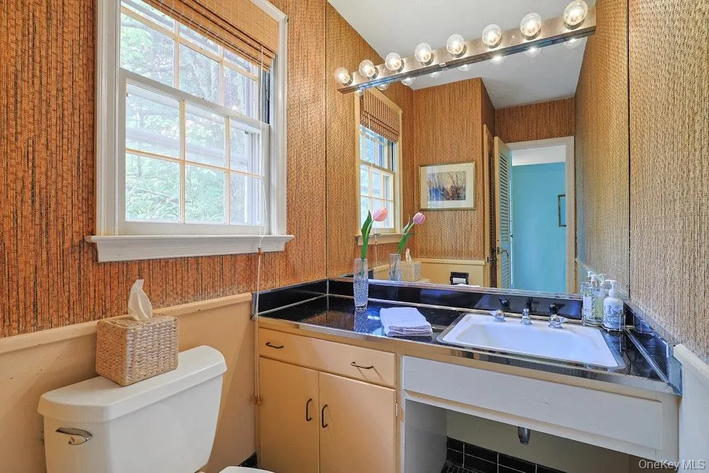 Powder room on main floor Powder room on main floor