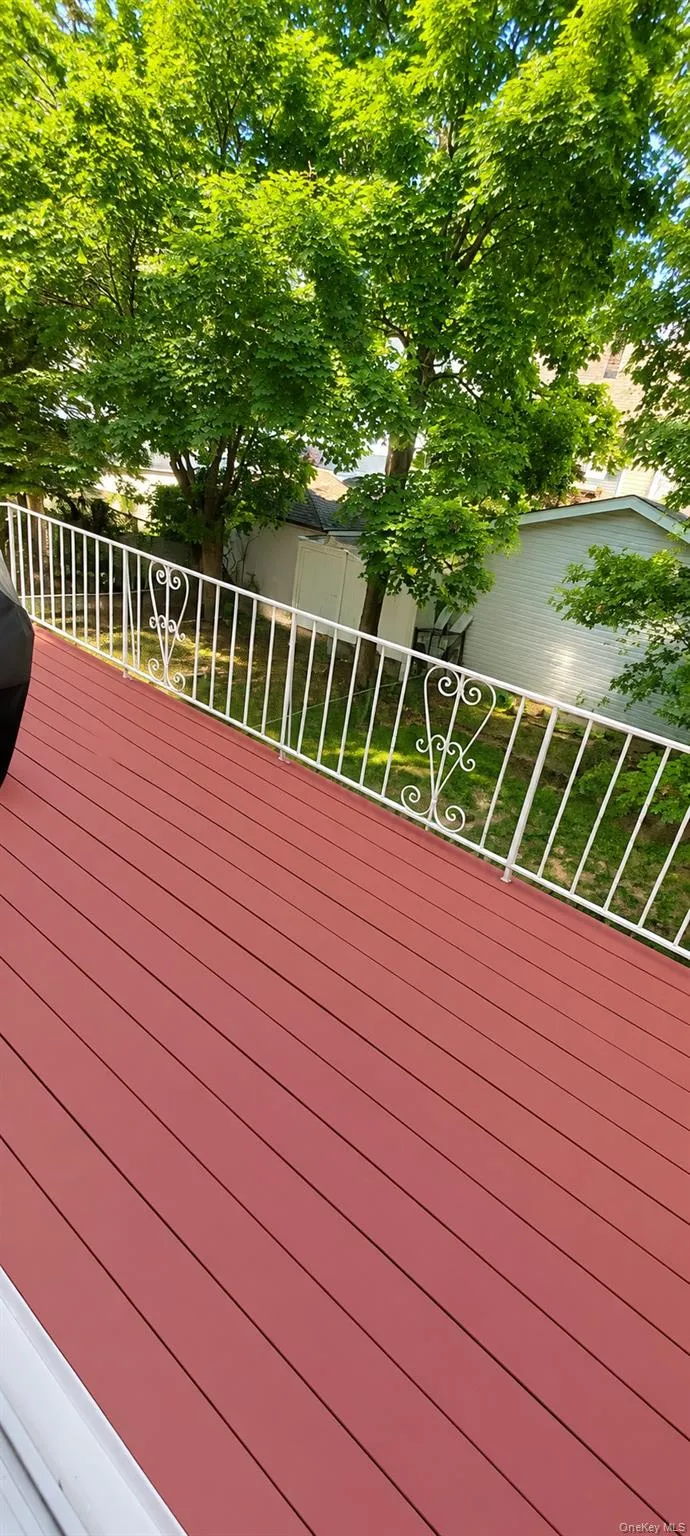 Balcony and yard Balcony and yard