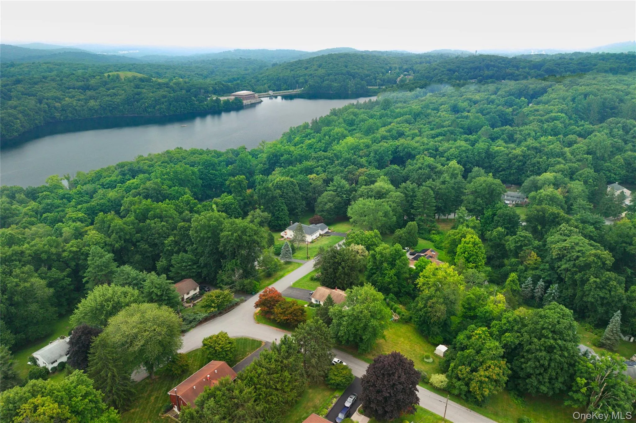 View with reservoir close by. View with reservoir close by.
