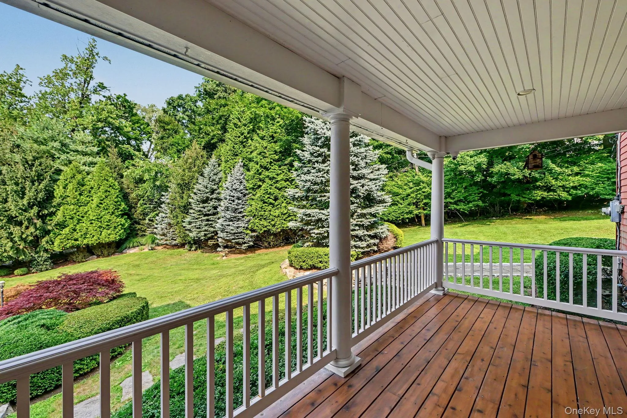 View from your covered front porch. View from your covered front porch.