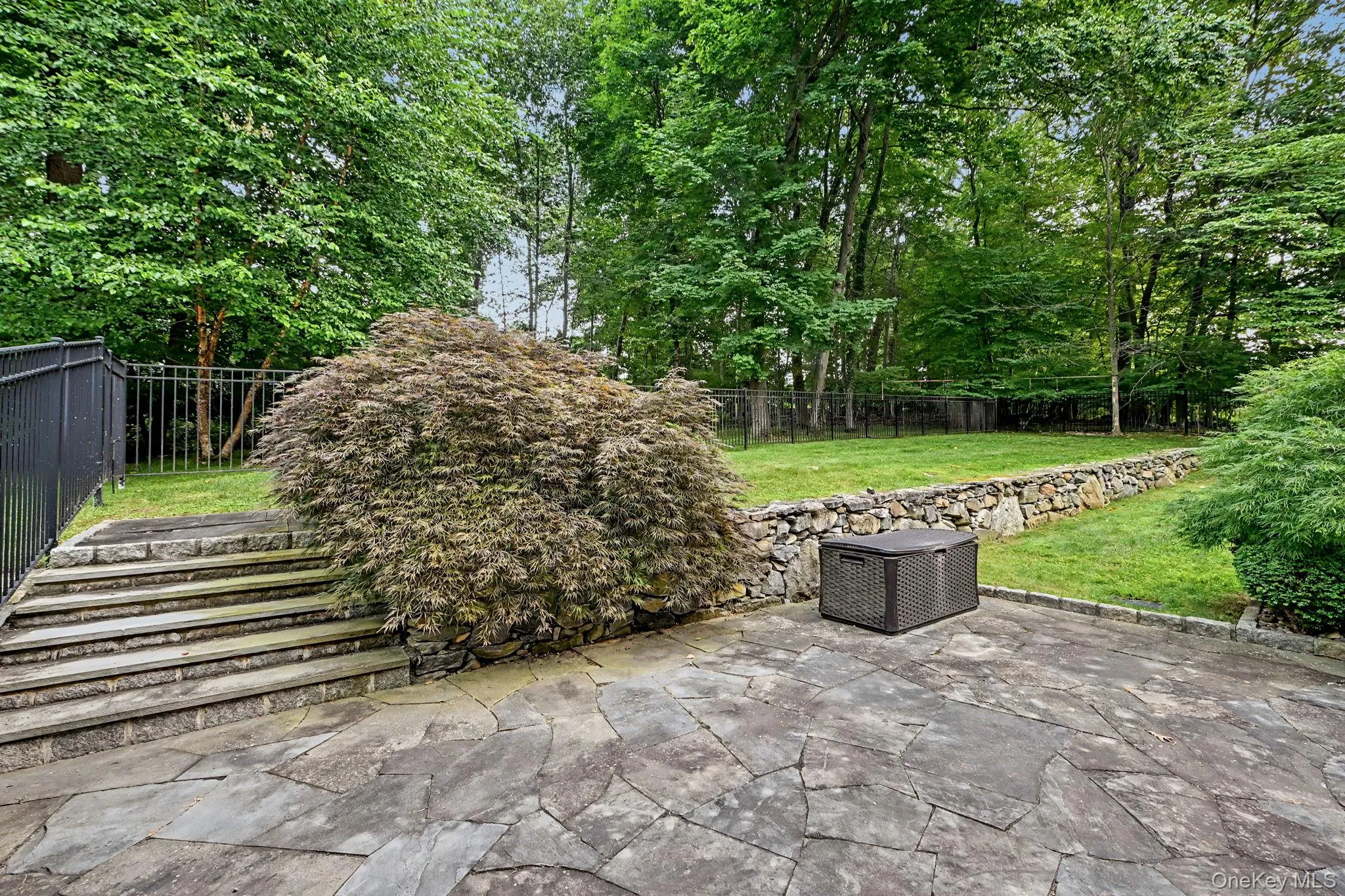 A wonderful patio that leads to your own fenced backyard oasis. A wonderful patio that leads to your own fenced backyard oasis.